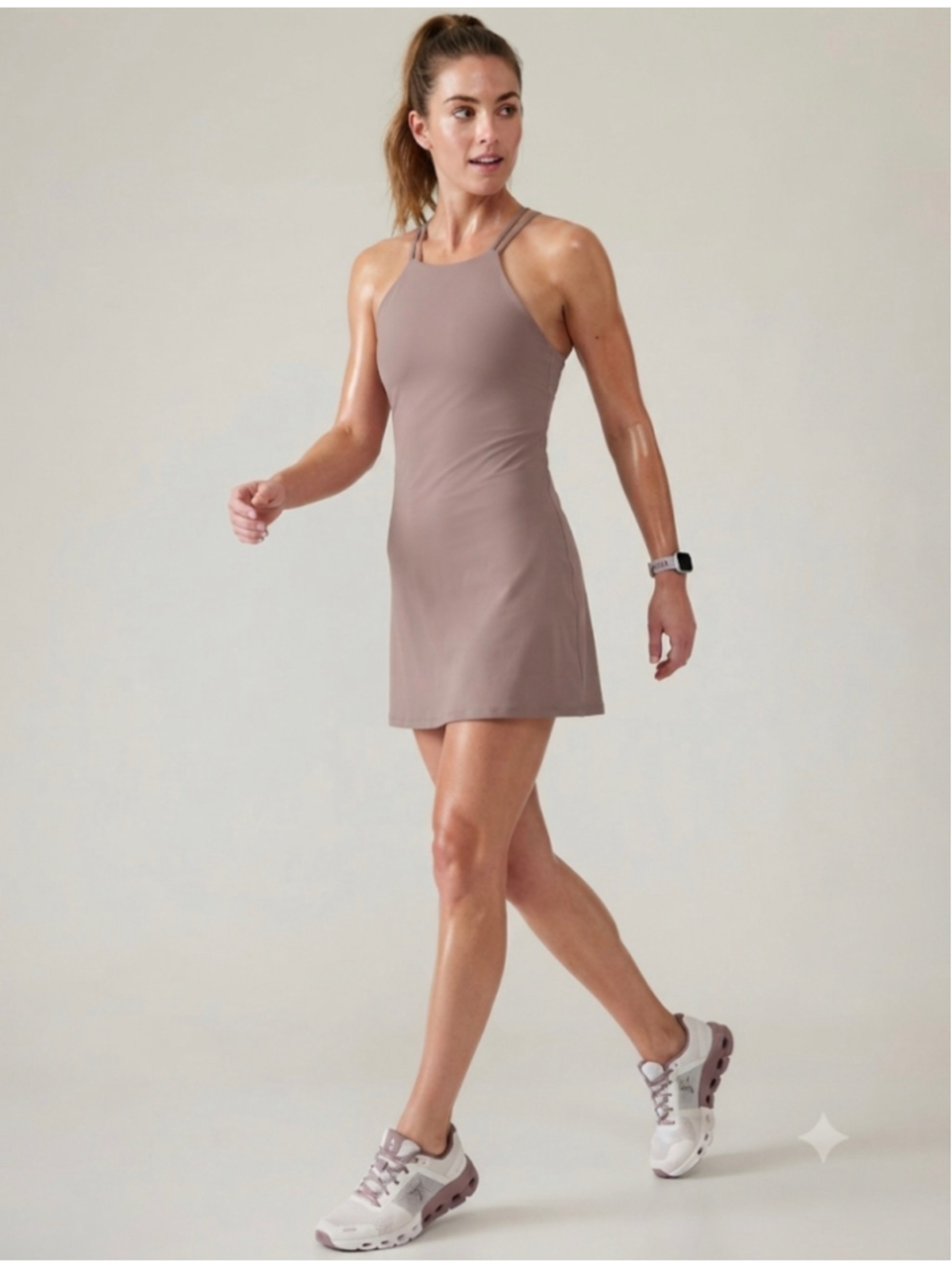Madewell MWL Exercise Mini Dress Beige Size M